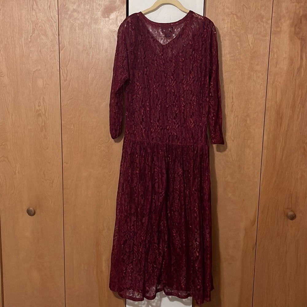 Starina Vintage Boho Lace Dress - Picture 3 of 5